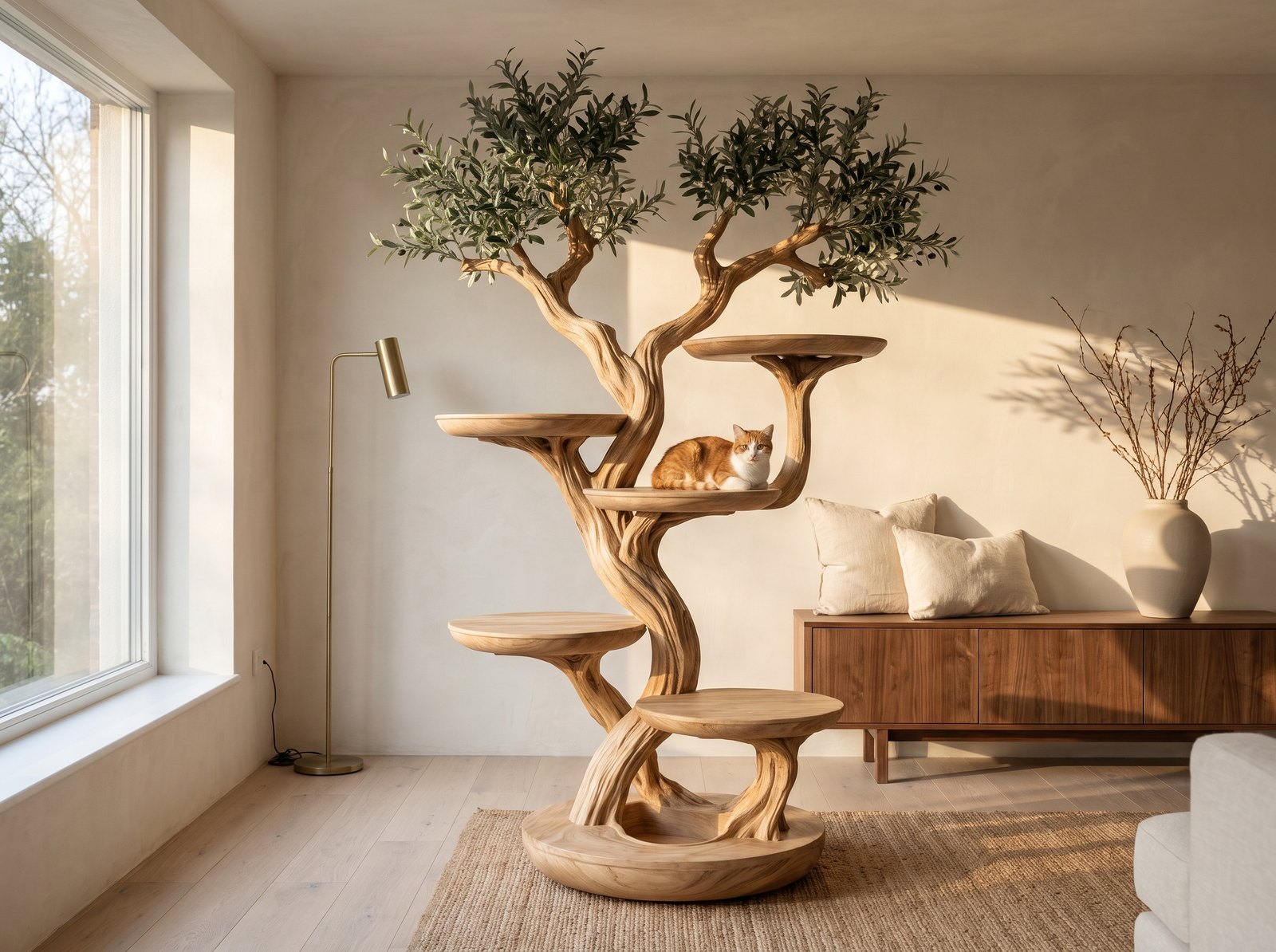 Wooden Cat Trees