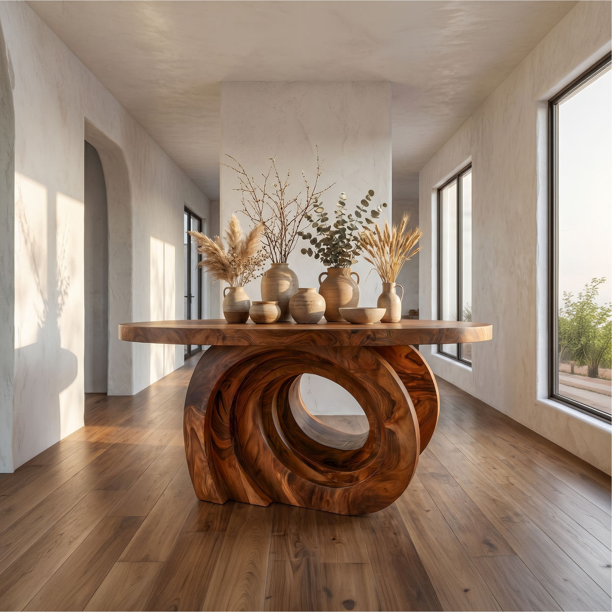 Organic Foyer Table