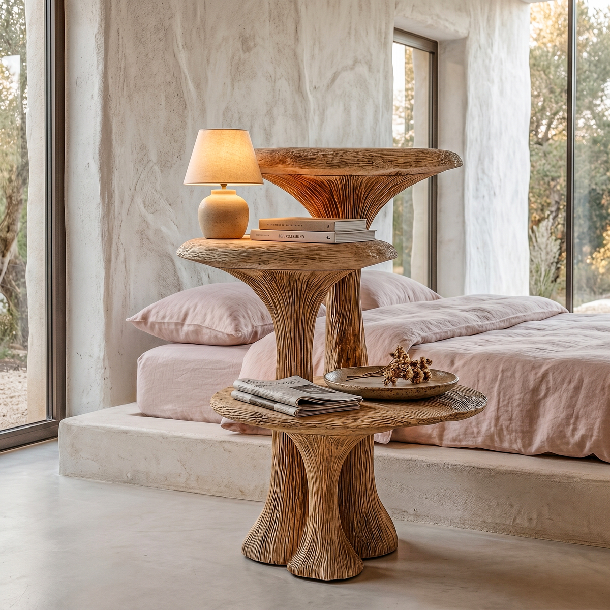 Organic Sculptural Nightstand