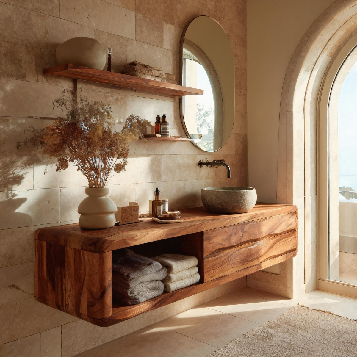 Contemporary Bathroom Vanity For Bathroom Space