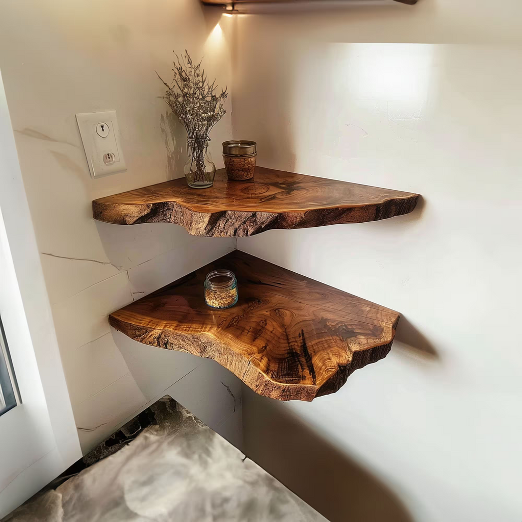 Floating Corner Shelves Decorations