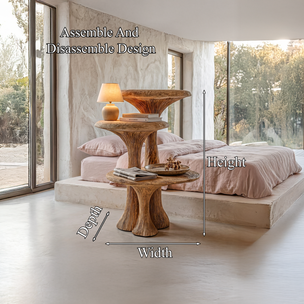 Organic Sculptural Nightstand