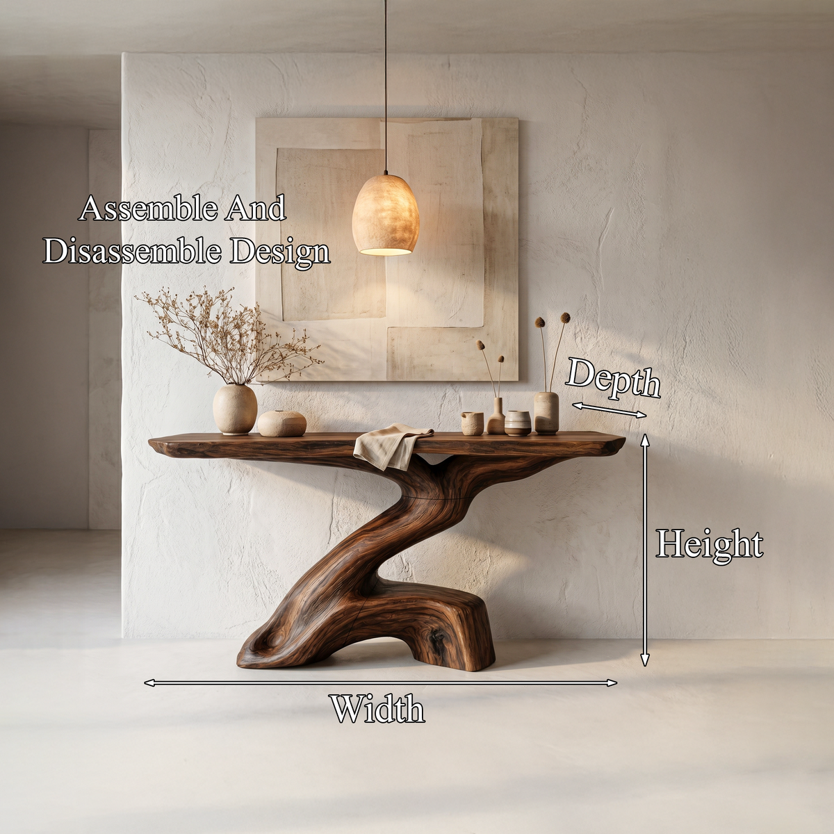 Rustic Console Table