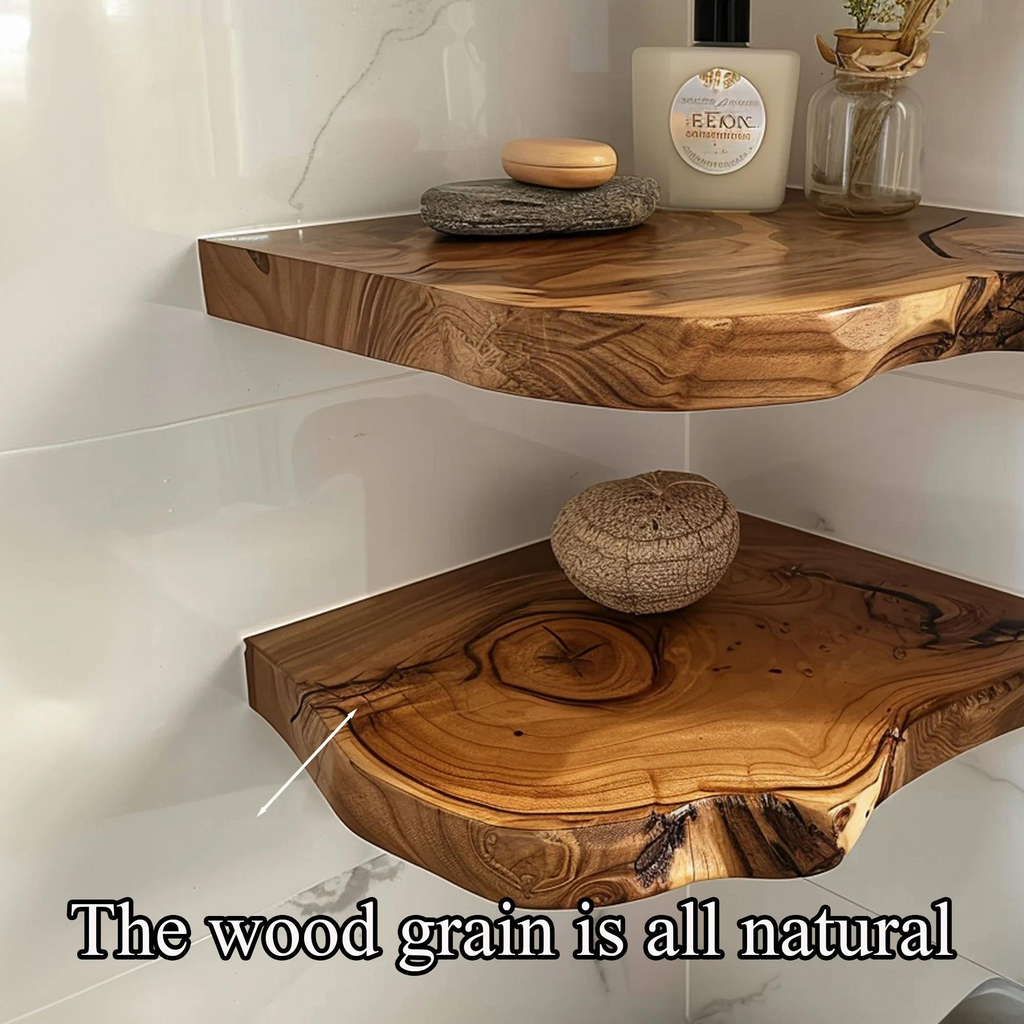 Floating Corner Wall Shelves
