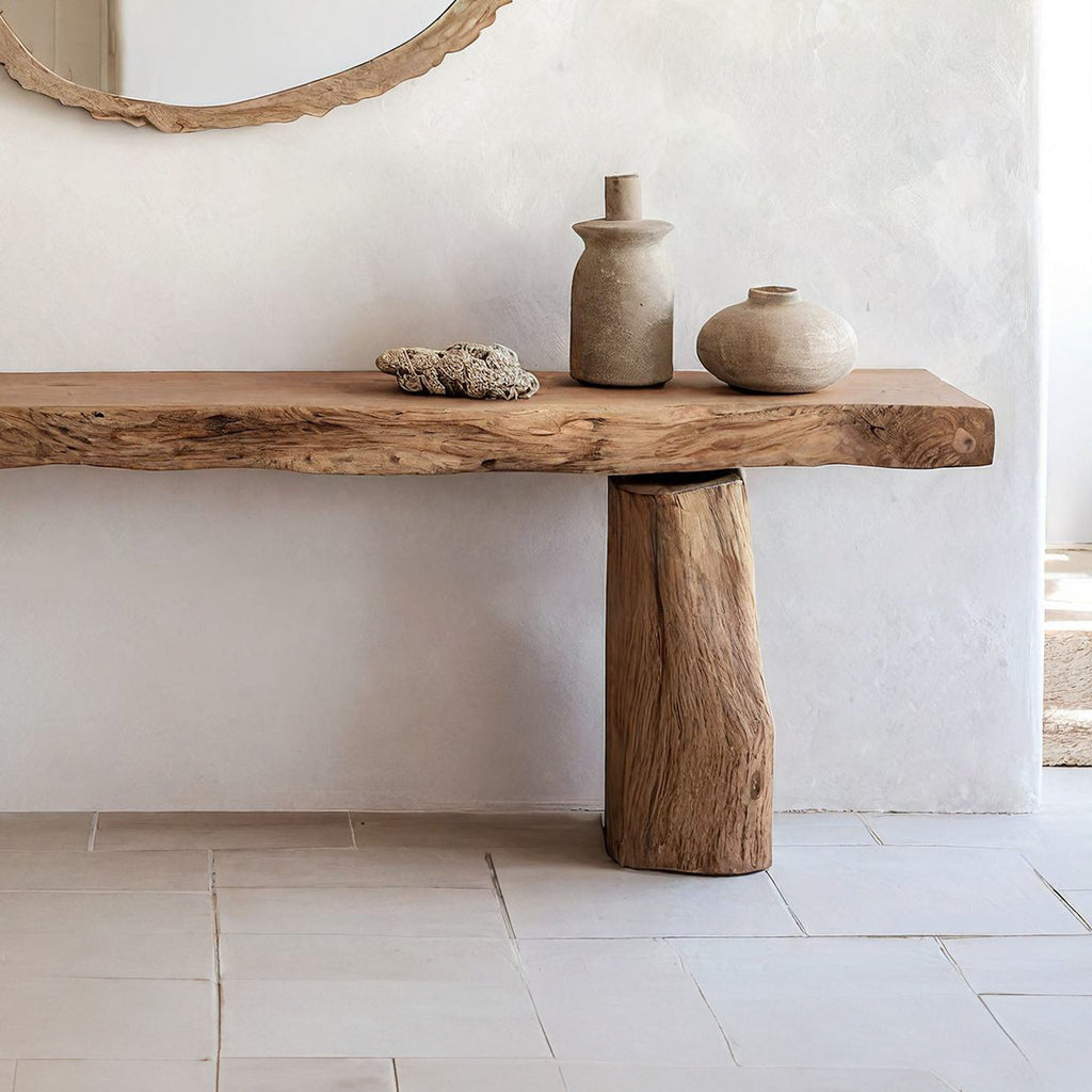 Reclaimed Wood Entryway Side Table