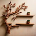 Mid Century Bookcase Tree Branch Shelf Mini Bookcase