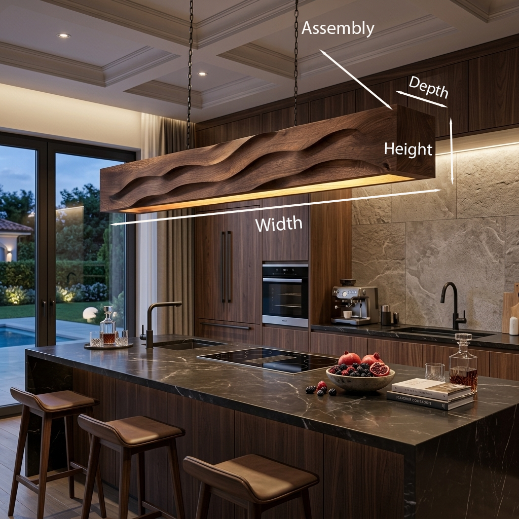 Elegant Dining Light Combining Modern Design For Kitchen