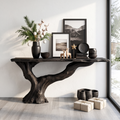 Console Table Solid Wood Farmhouse Entryway Gift