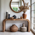 Reclaimed Entryway Table Decor