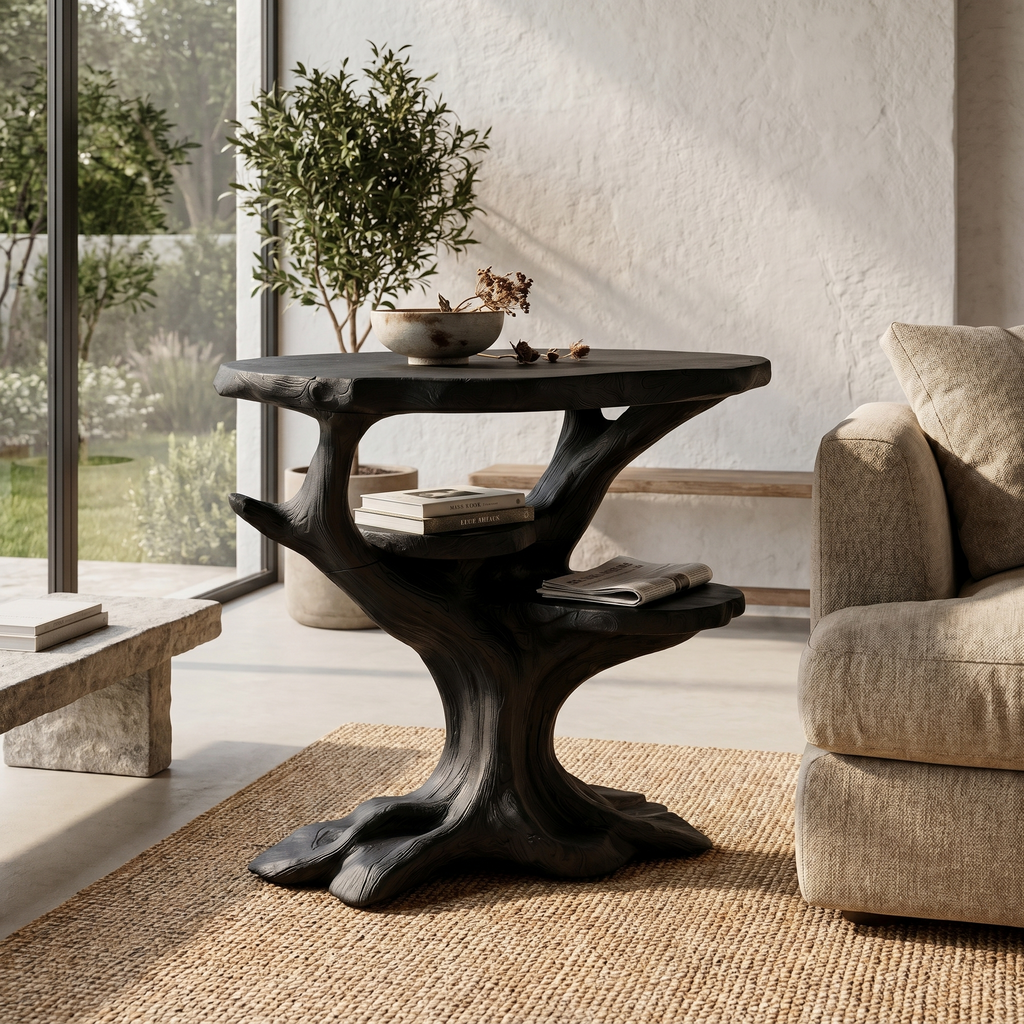 Organic Sculptural Side Table