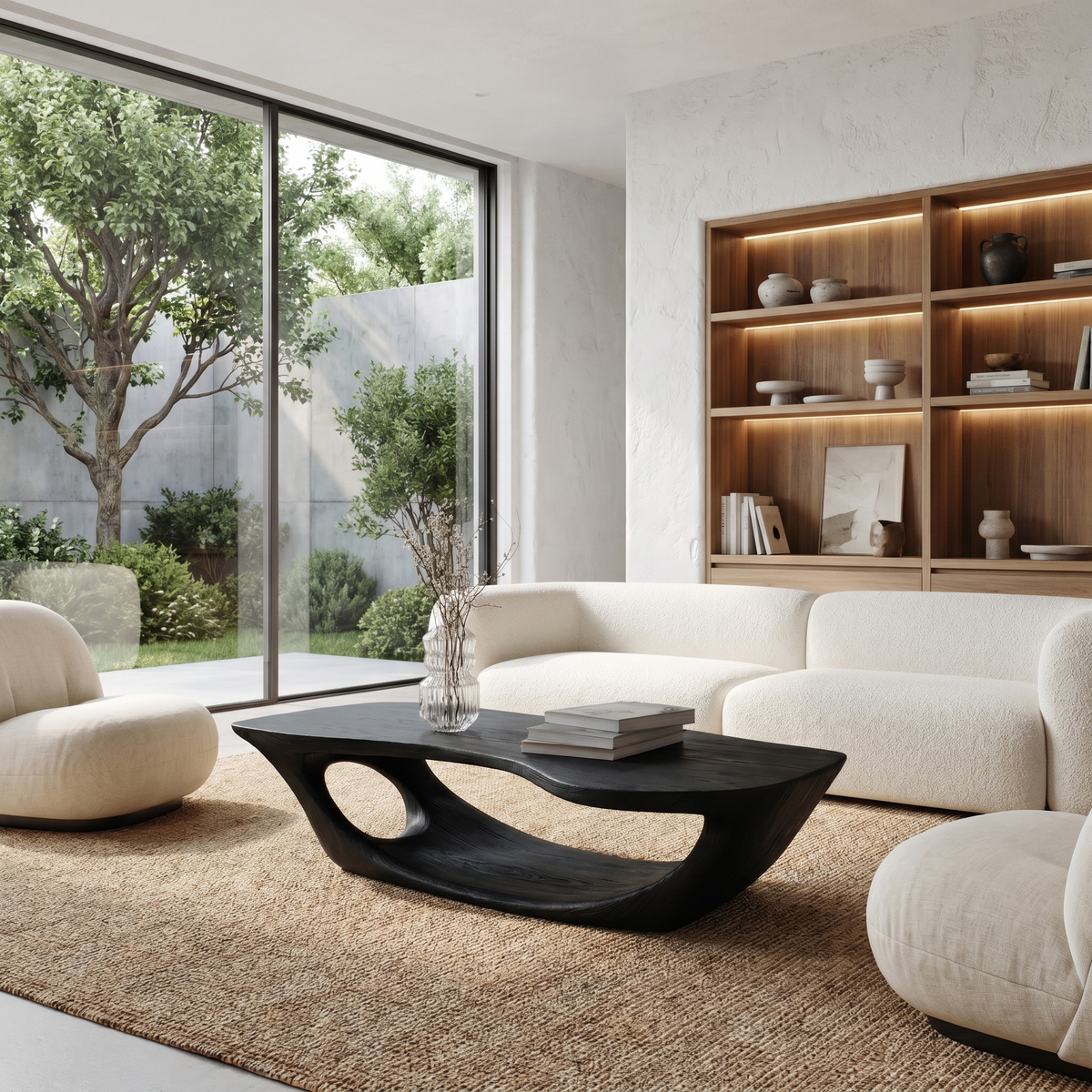 Wabi Sabi Solid Wood Coffee Table