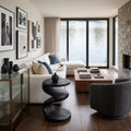 Modern Wave Side Table For Living Room Or Bedroom