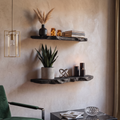 Farmhouse Wooden Floating Shelf For Living Room Holiday Decoration