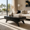 Handcrafted Coffee Table With Drawers For Living Room