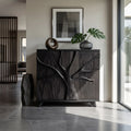Modern Sculptural Branch Cabinet For Entryway