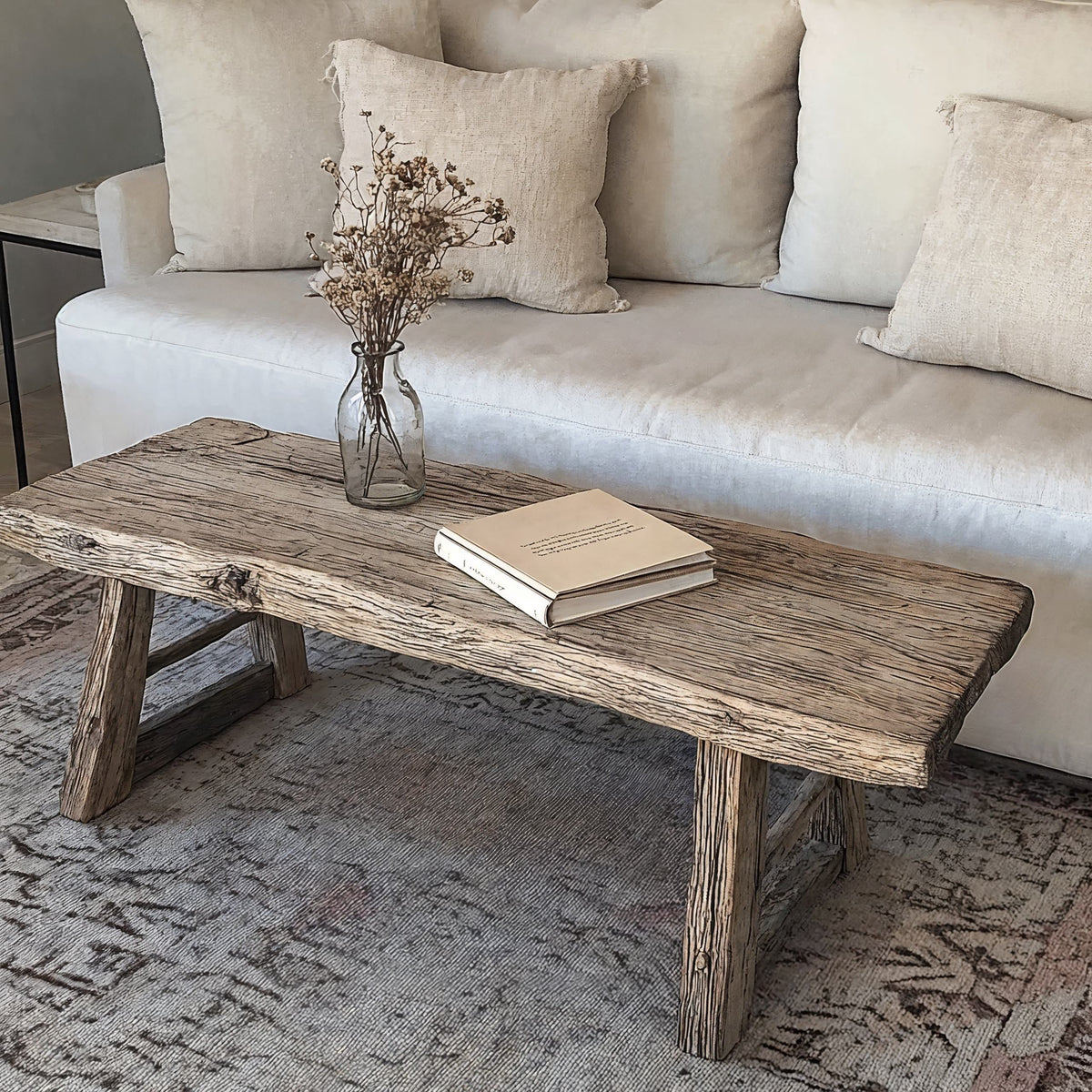 Coffee Table Handcrafted Decor
