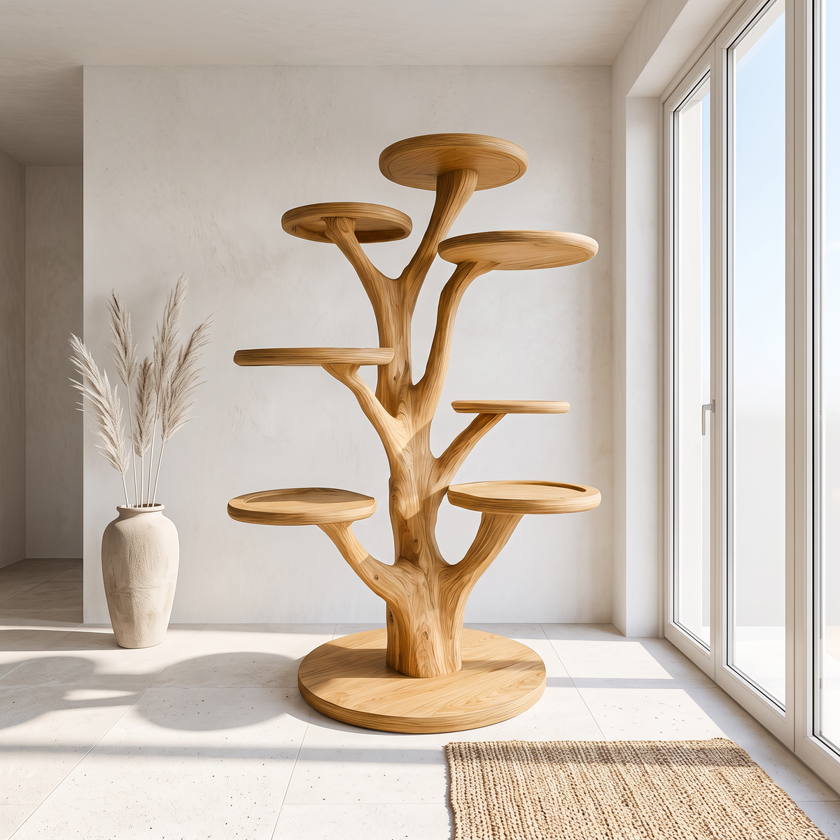 Mid Century Cat Tree Tower Living Room
