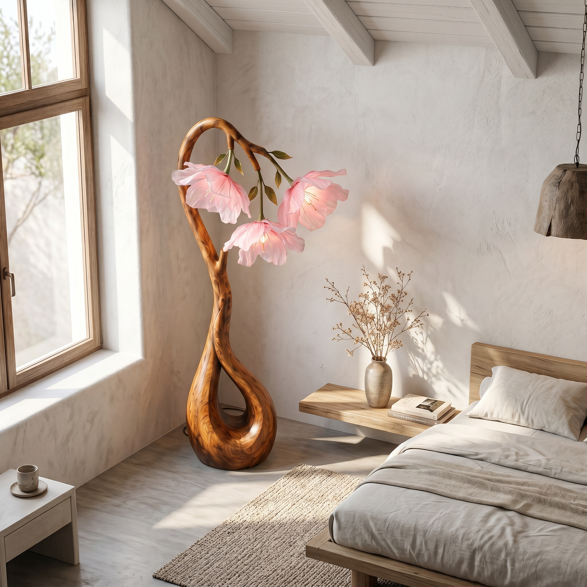 Modern Floor Lamp With Nature-Inspired Silhouette