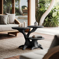 Handcrafted Live Edge End Table For Living Room