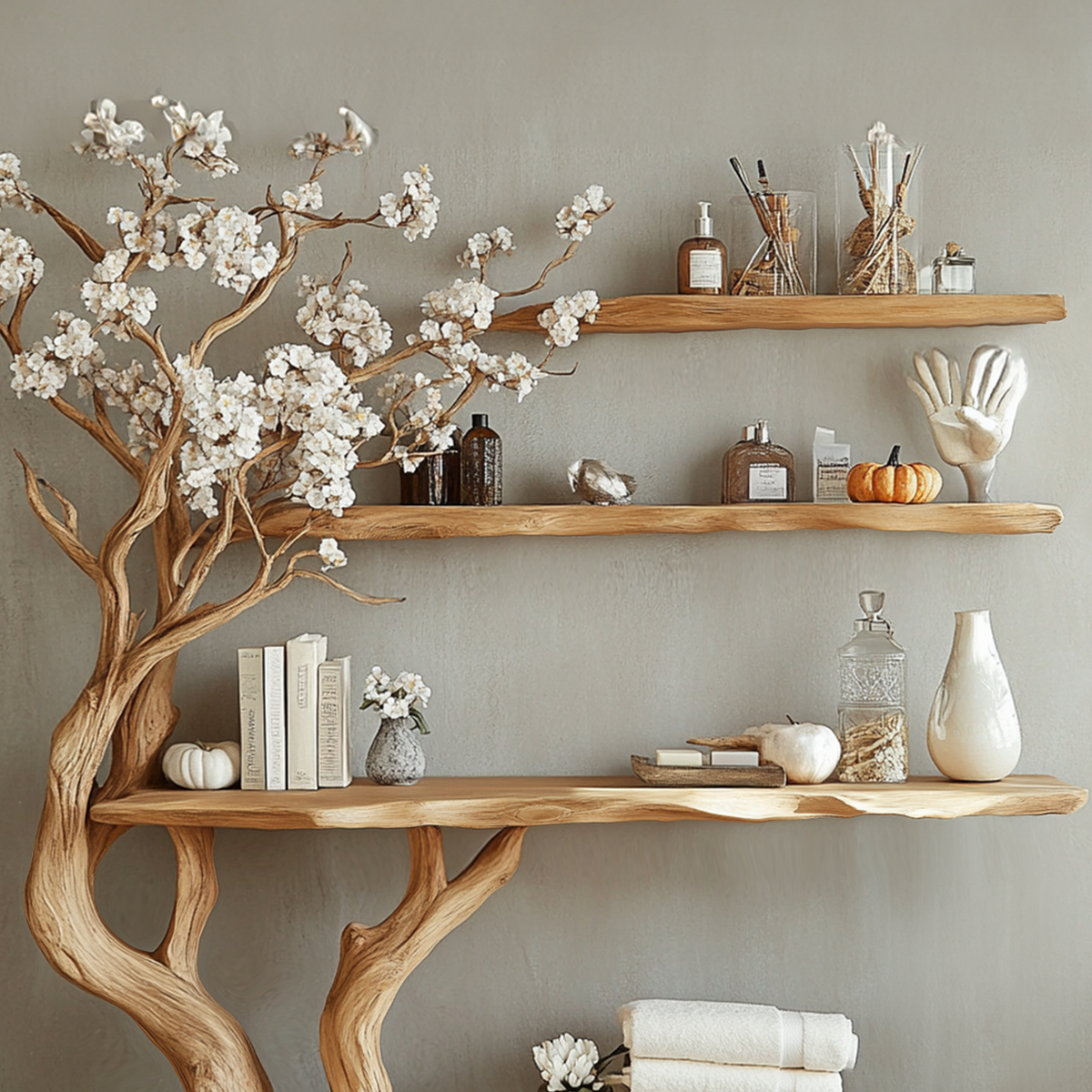 Handmade Halloween Console Table Wall Mounted Table