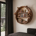 Enchanted Forest Circular Wall Shelf