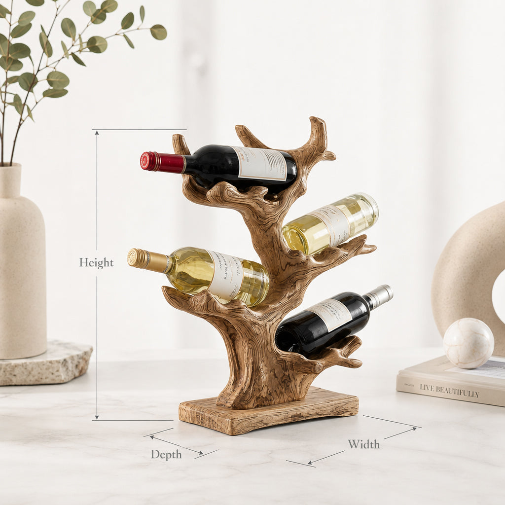 Mid Century Wine Rack