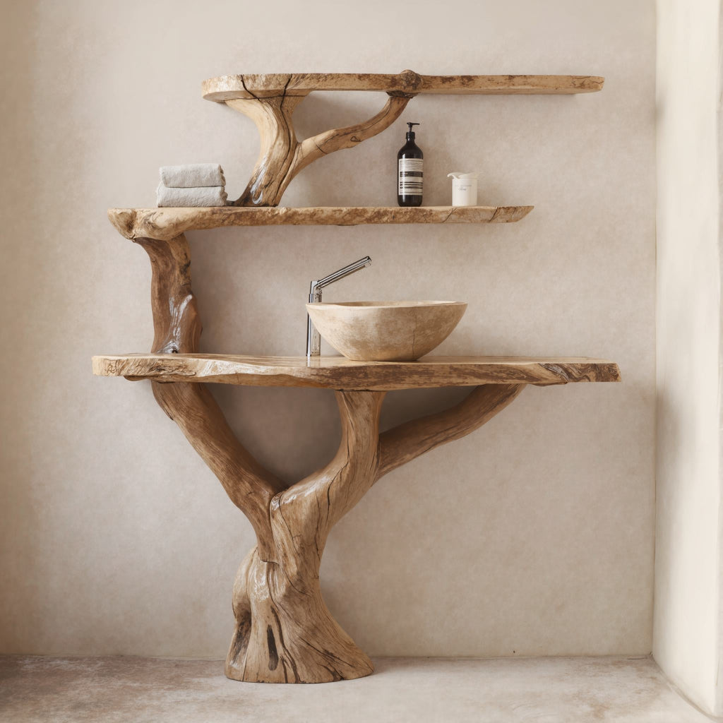 Live Edge Vanity Bathroom
