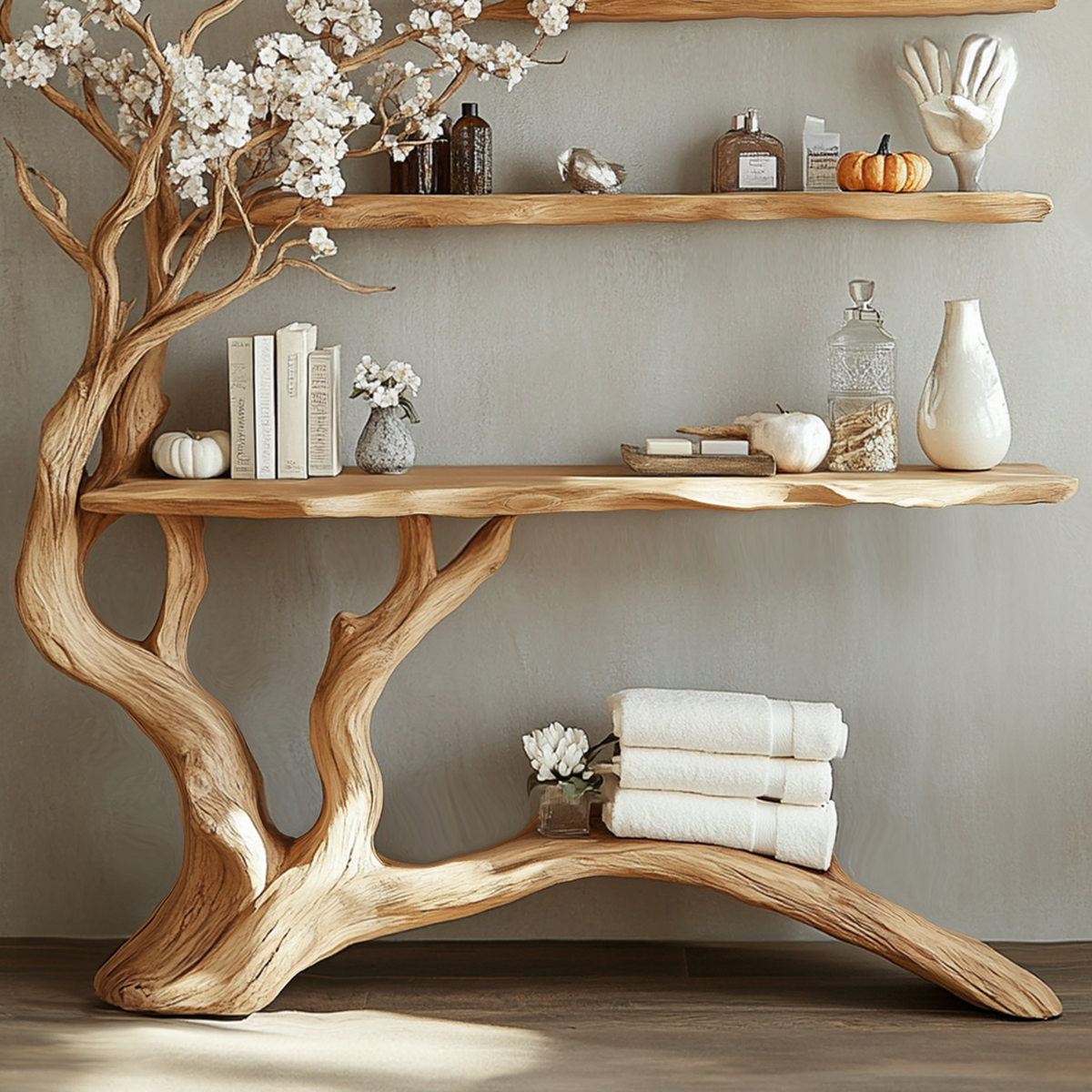 Handmade Halloween Console Table Wall Mounted Table