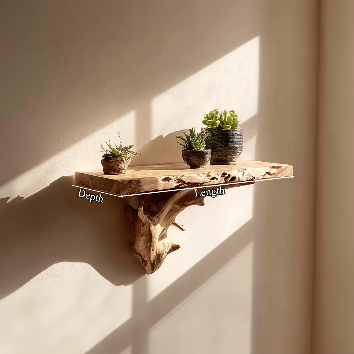Rustic Floating Shelf
