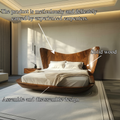 Low Minimalist Solid Wood Platform Bed Frame, Queen Or King