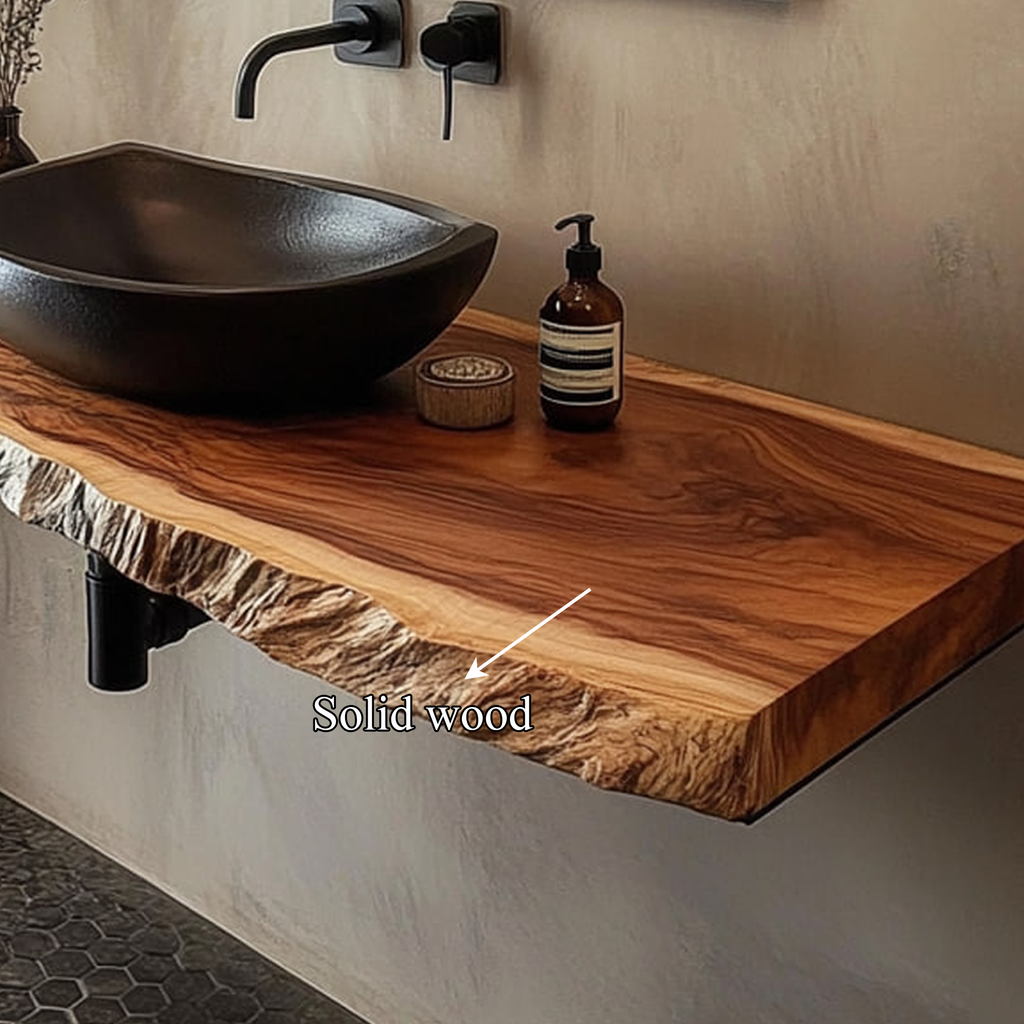 Mid Century Bathroom Vanity Shelf Modern Bathroom Interior