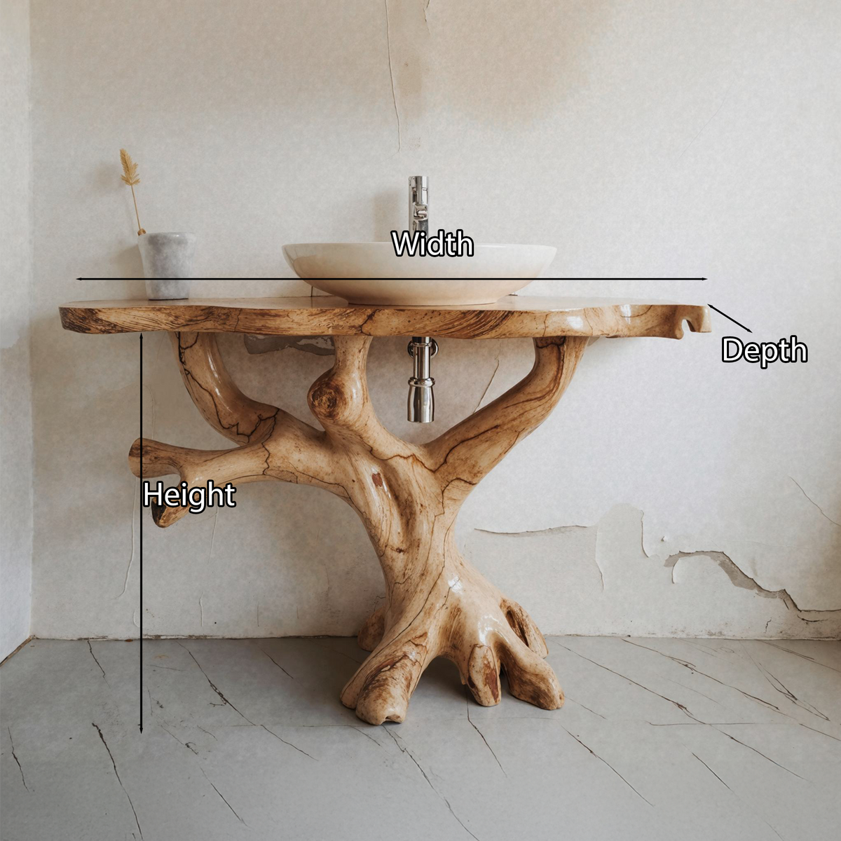 Handcrafted Bathroom Vanity