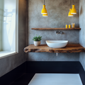 Farmhouse Solid Wood Vanity Bathroom Furniture