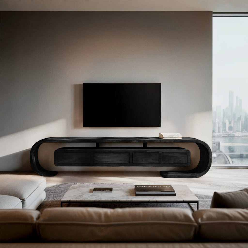 Modern TV Console For Modern Living Room Storage