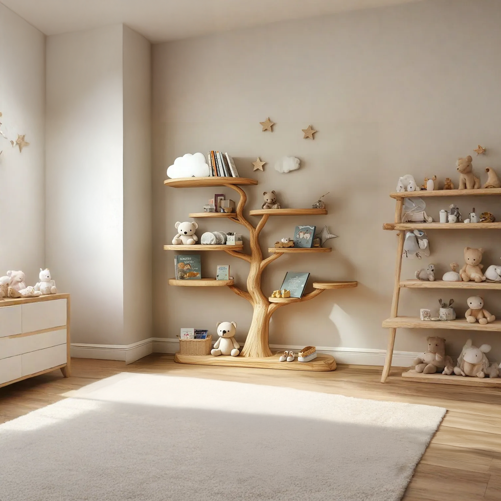 Baby Room Decoration Tree Shelf Handmade Bedroom Decoration Gift