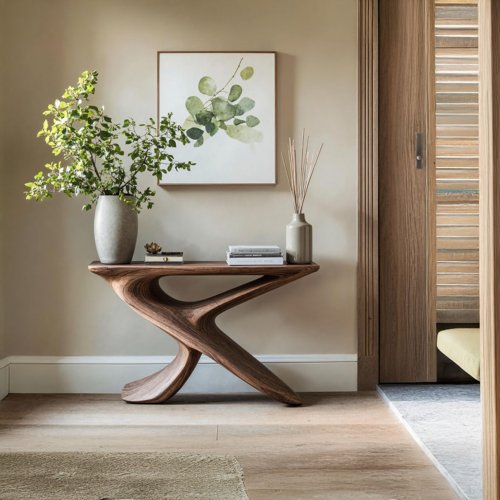 Handcrafted Entryway Table Furniture Decor