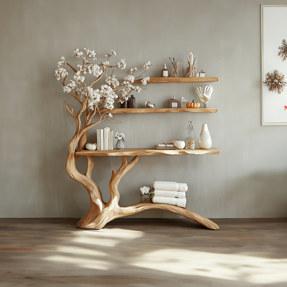Handmade Halloween Console Table Wall Mounted Table
