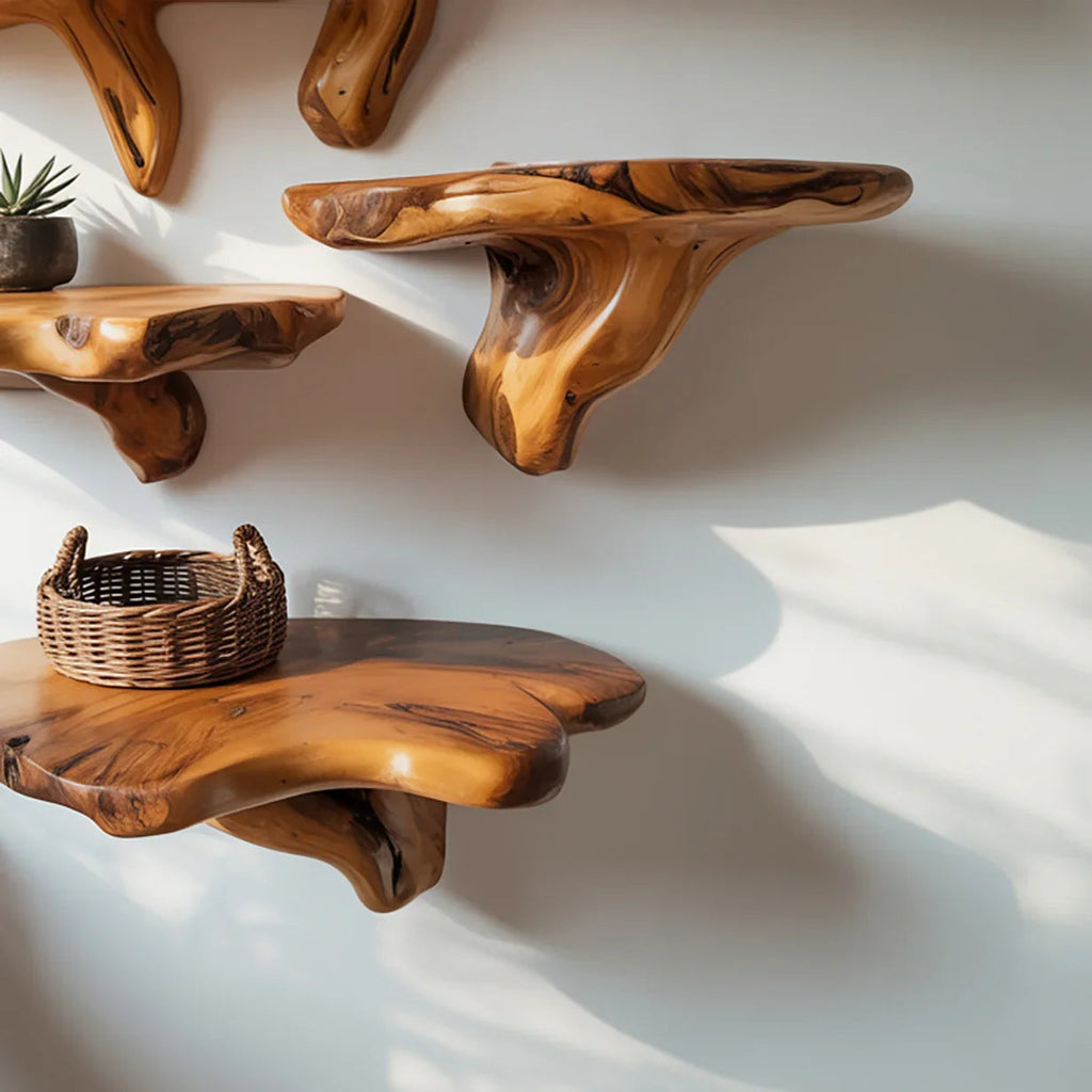 Modern Minimalist Mushroom Shelf