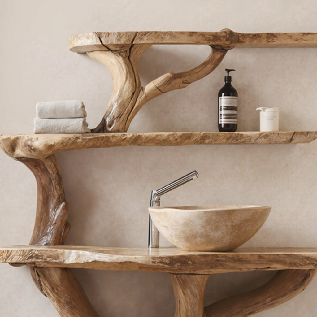 Live Edge Vanity Bathroom