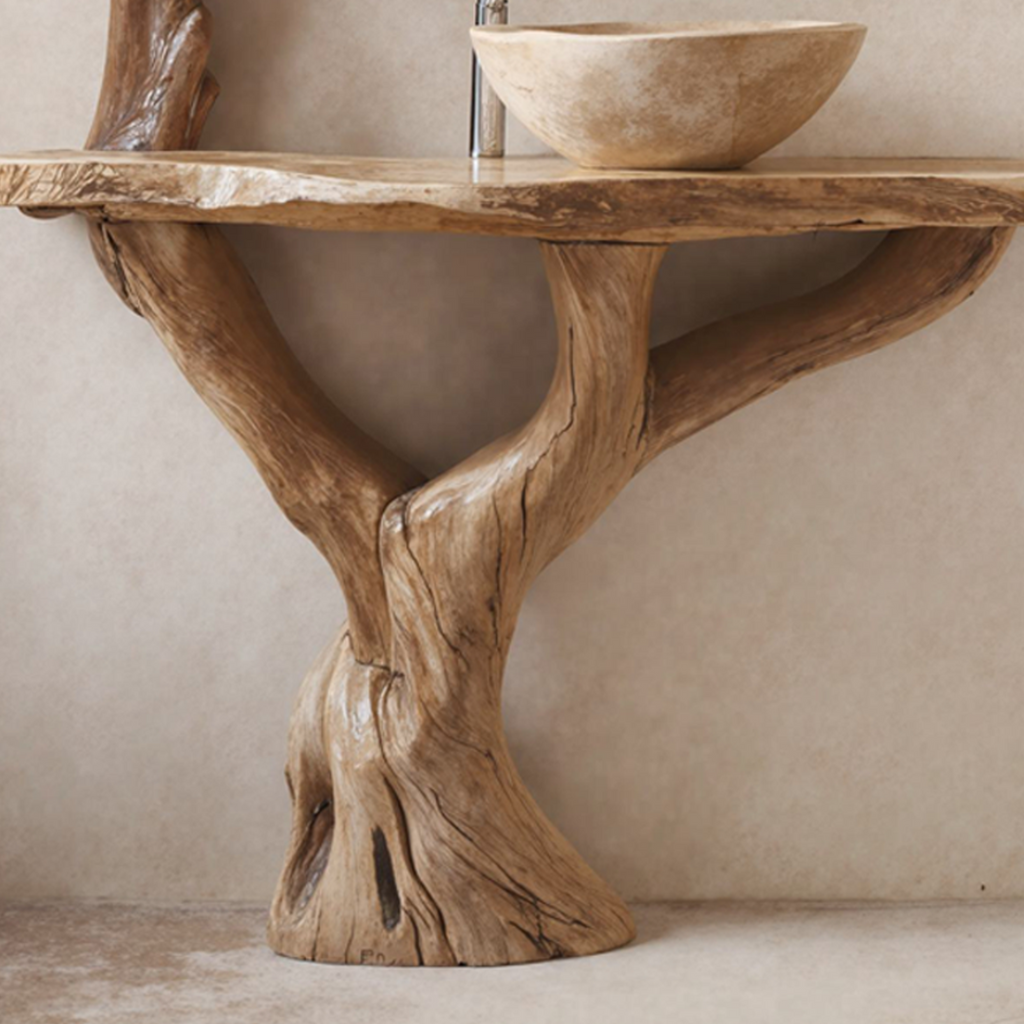 Live Edge Vanity Bathroom