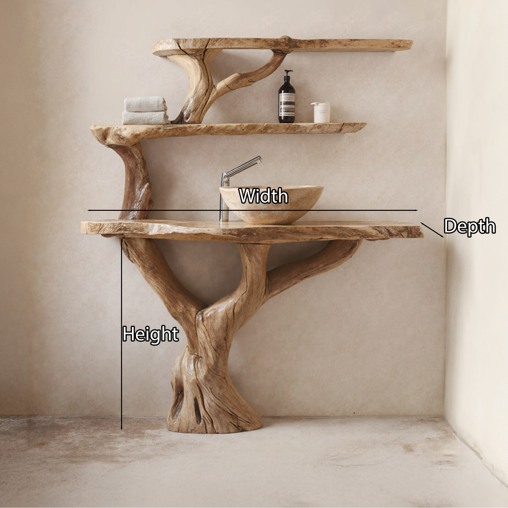 Live Edge Vanity Bathroom