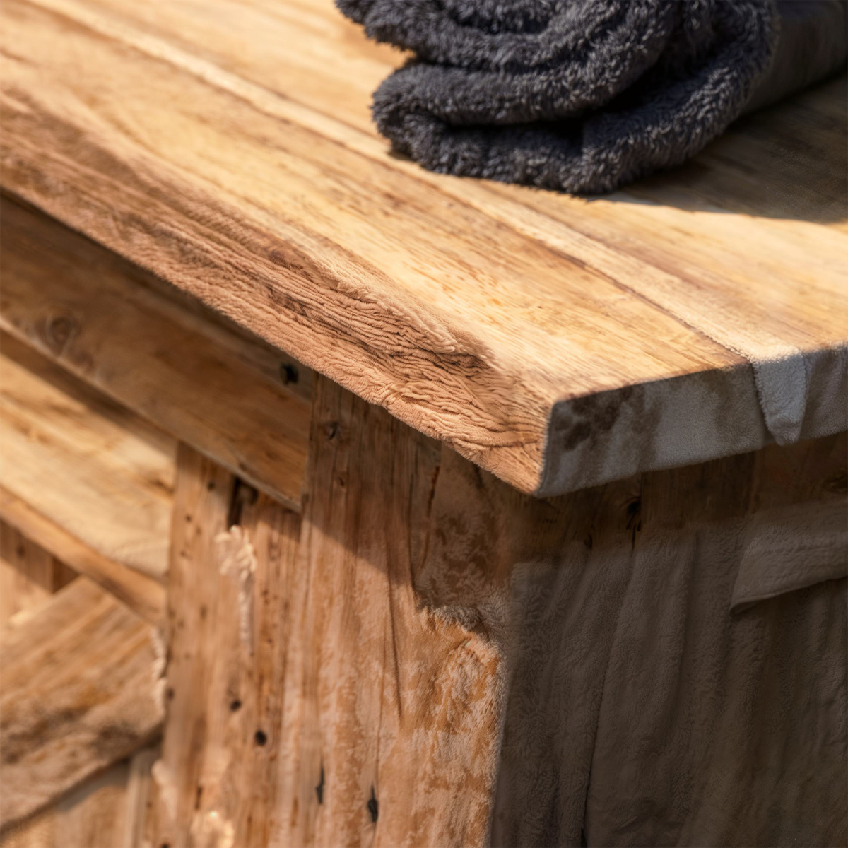 Floating Live Edge Bathroom Vanity Top, Optional Sink, 24 To 36 Inch