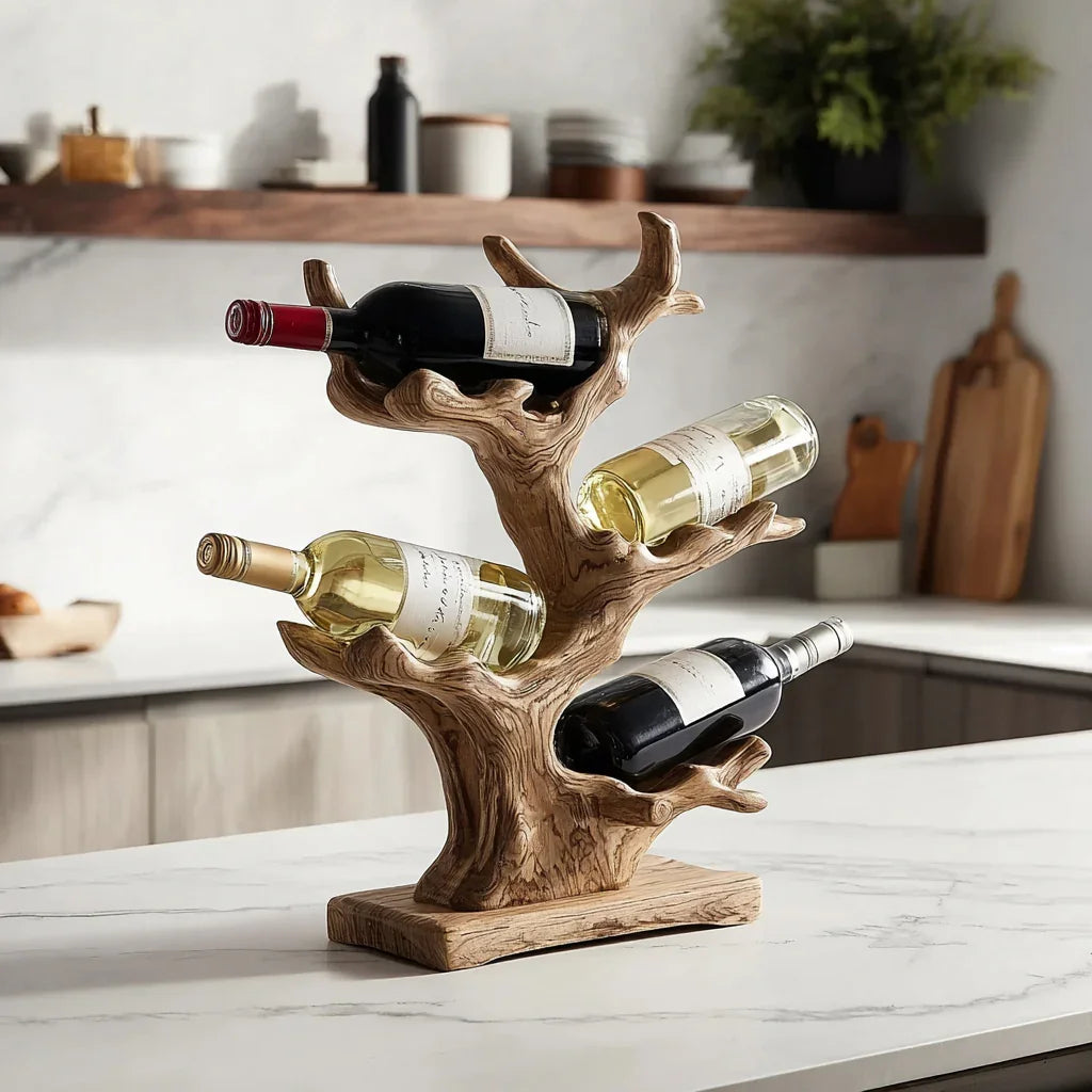 Mid Century Wine Rack
