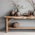 Custom Farmhouse Console Table For Rustic Home Decor