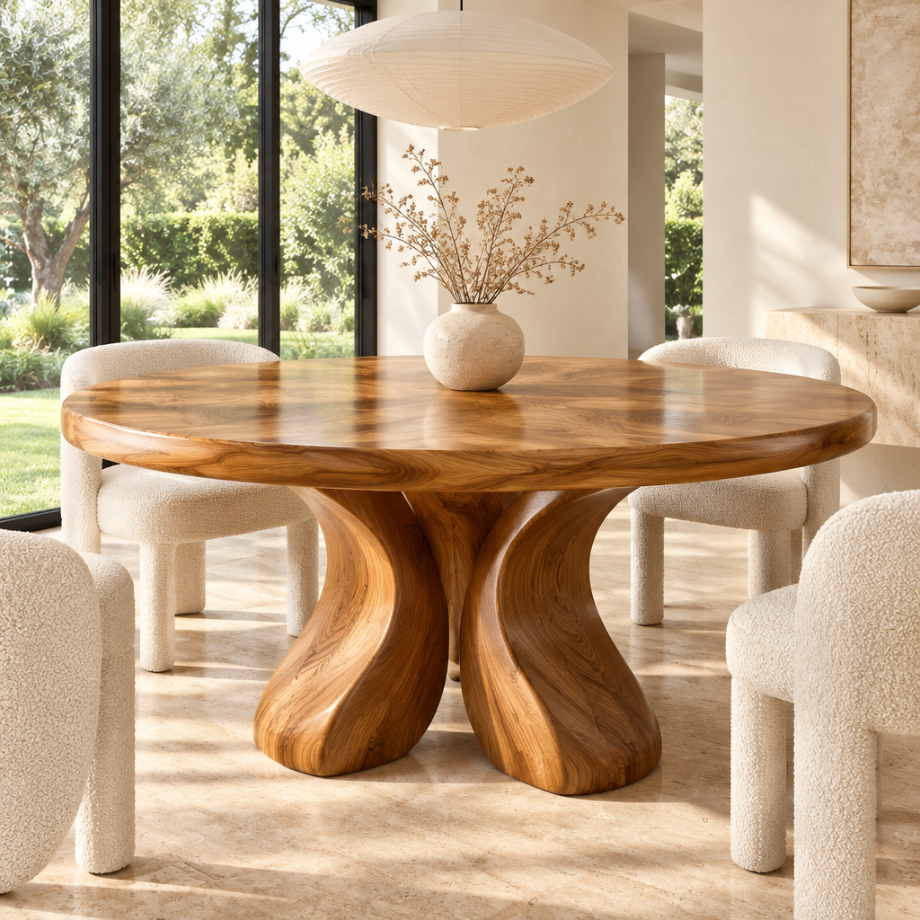 Haven Petal Round Dining Table