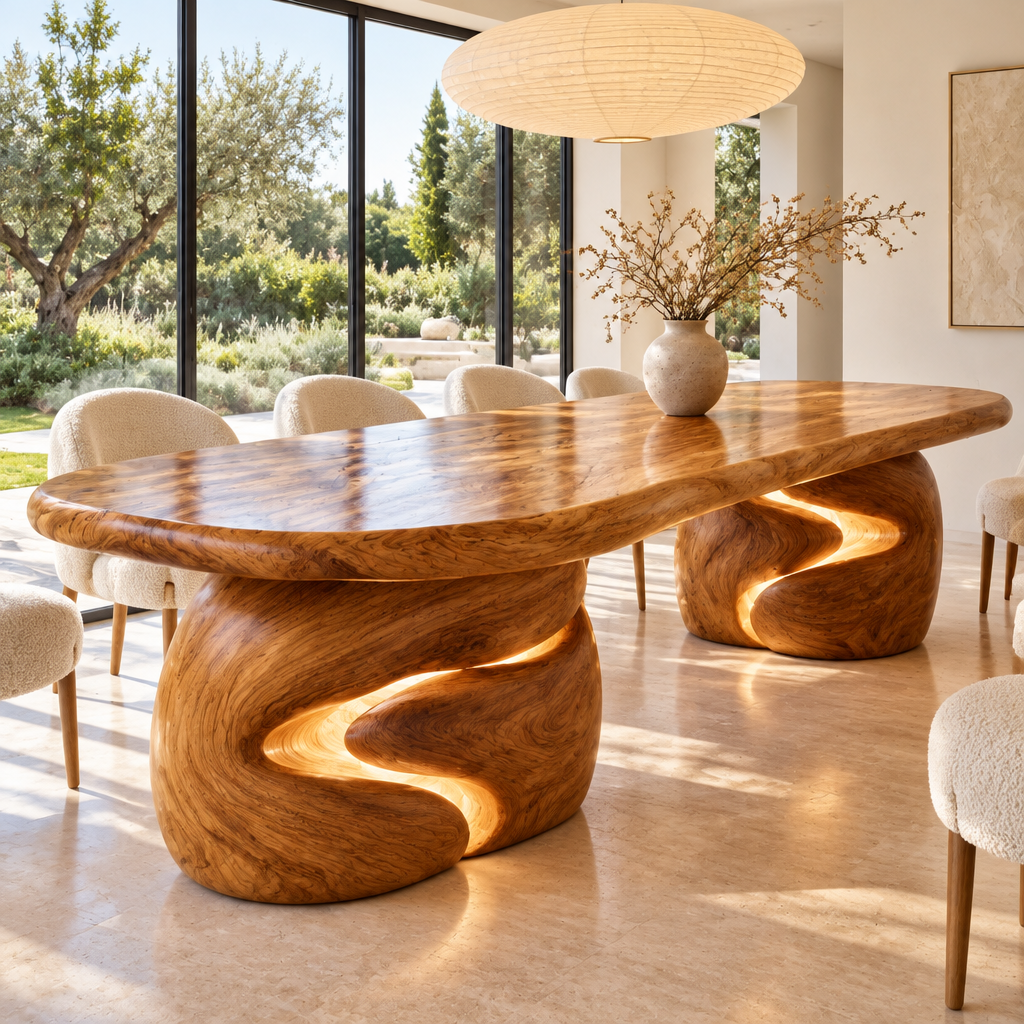 Haven Canyon Block Dining Table