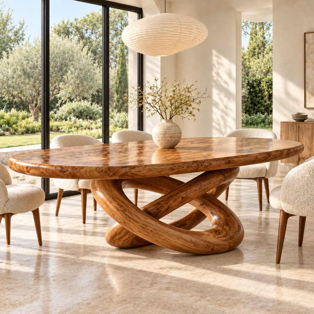 Haven Orbit Dining Table side view