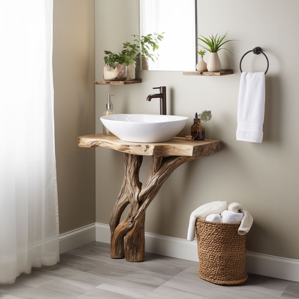 Handcrafted Bathroom Vanity – Style 2