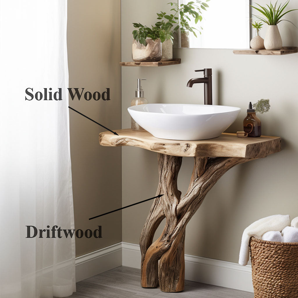Handcrafted Bathroom Vanity – Style 2