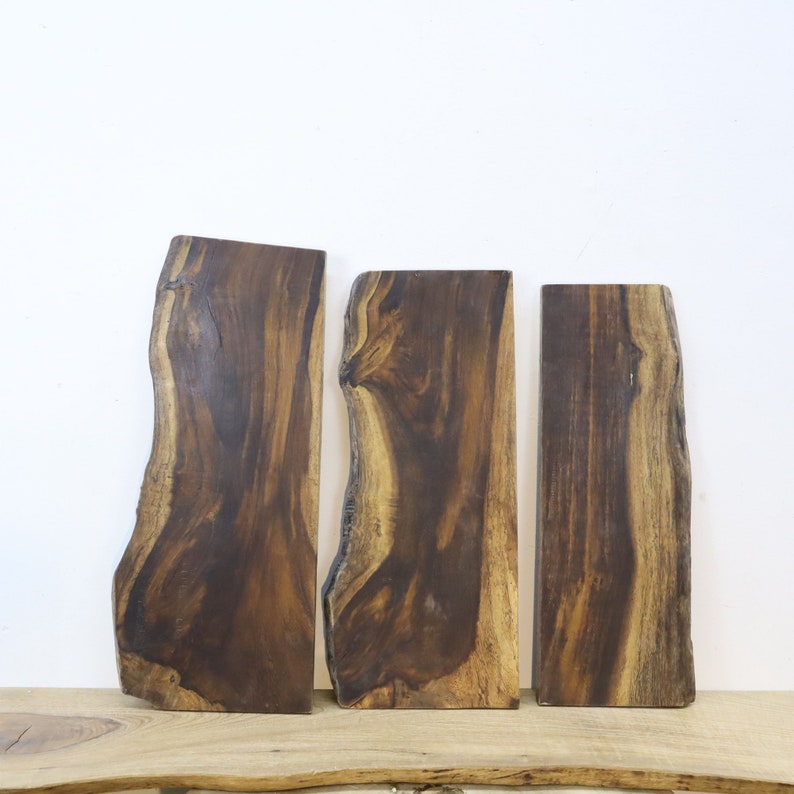 Live Edge Walnut Floating Shelf